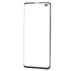 Mobile Phone Back Glass Cover and Outer Glass Panel Replacement for   S10+Plus(Black )