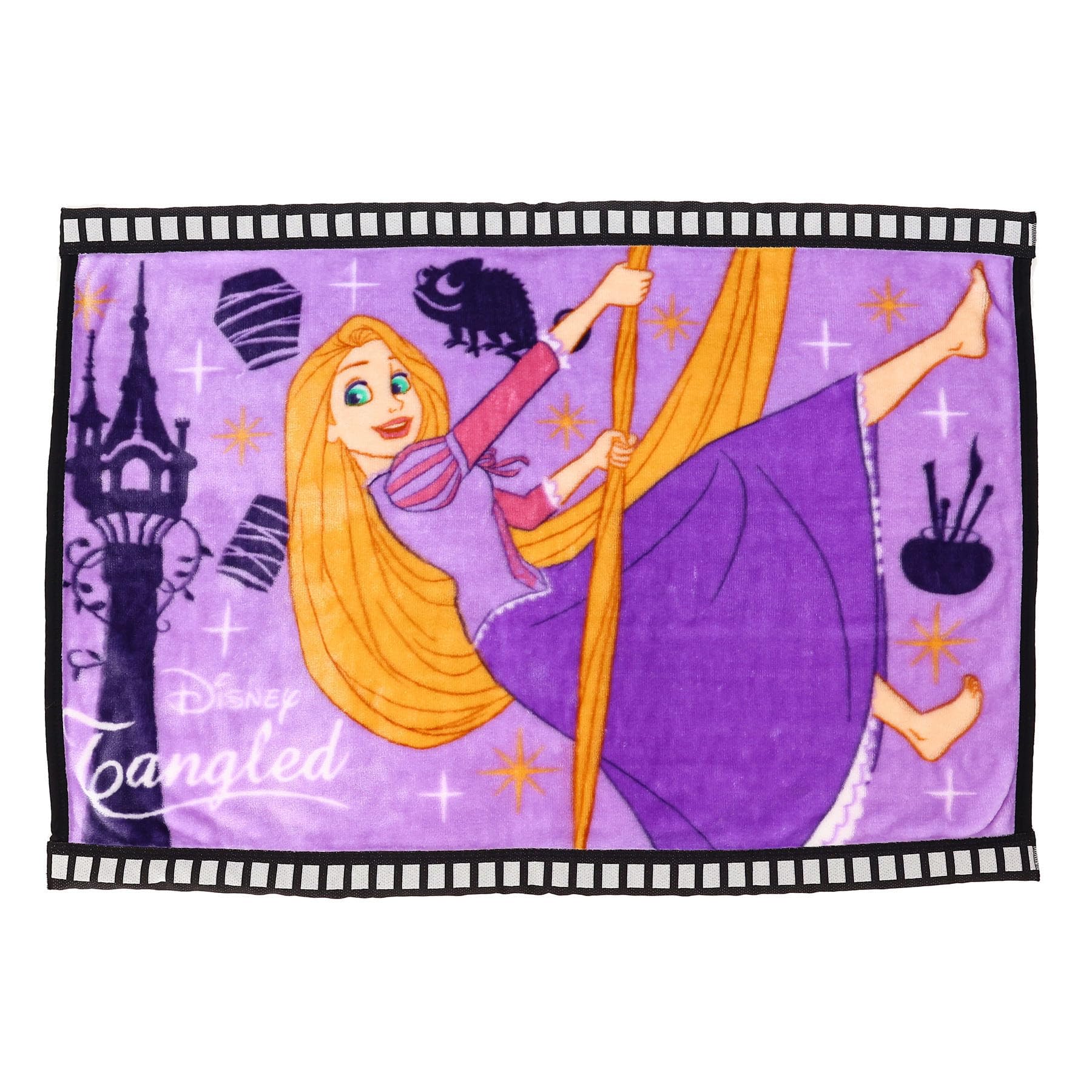 

Marushin Disney Rapunzel Wonderful World Throw Blanket, Polyester Meyer, Cute, Fluffy, Stylish, Winter Warmer, Product Number: 2245033400