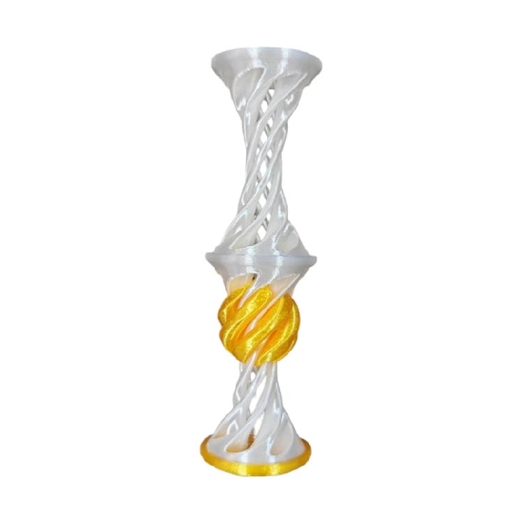 3D Print Spirals Toy Passthrough Pyramid Toy For Stress Relieving And Concentration Improvement for Office and Classroom