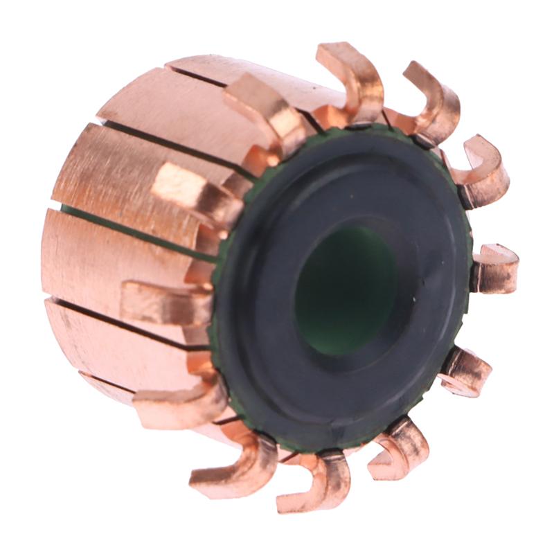 8X23X17Mm 12P Copper Bars Alternator Electric Motor Commutator Copper Commutator On Armature Commutator