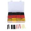 800 Pcs Heat Shrink Tubing Red Yellow Black Shrinkable Insulated Wire Cable Protection Sleeves Combi