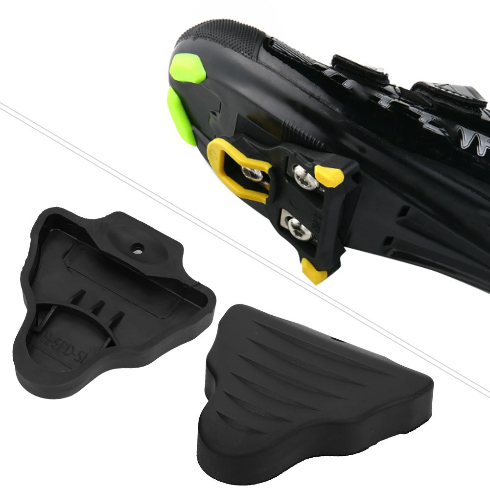 O Pereche de Pedale de Bicicletă Negre din Cauciuc, Protecție pentru Calapede, Husă Protectoare, Piese de Bicicletă Compatibile pentru SPD-SL