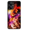 Coque de téléphone - MANIACASE - Xiaomi Redmi 13C 5G - Silicone TPU - Motif Nike peinture colorée - Noir