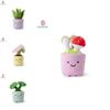 Garden Inspired Plush Lucky Grass Plant Ornament With Short Plush Fabric For Living Room Decor Gift For Girls