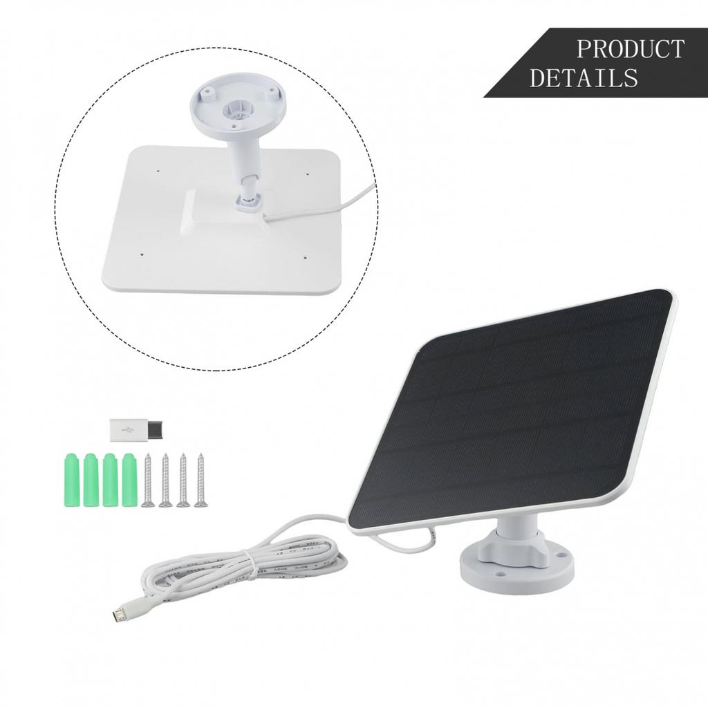 Compatibility Solar Panel Doorbell Easy Installation