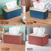 Desktop Tissue Box Paper Storage Box Household Living Room Dining Room Coffee Table Simple Multi-functional Paper Box Creative