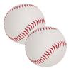 Practice Softball PU Leather Hard Professional Training Baseball for Outdoor Sports 2pcs