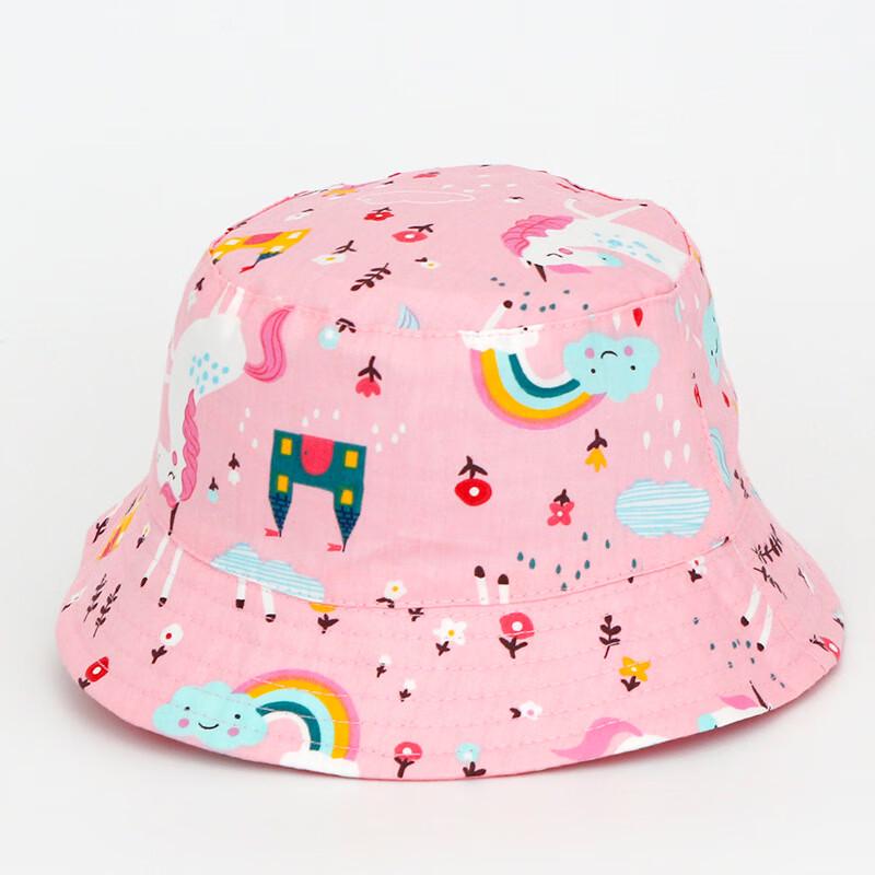 ZHENYUEQI Kids Animal Puzzle Sun Bucket Hat