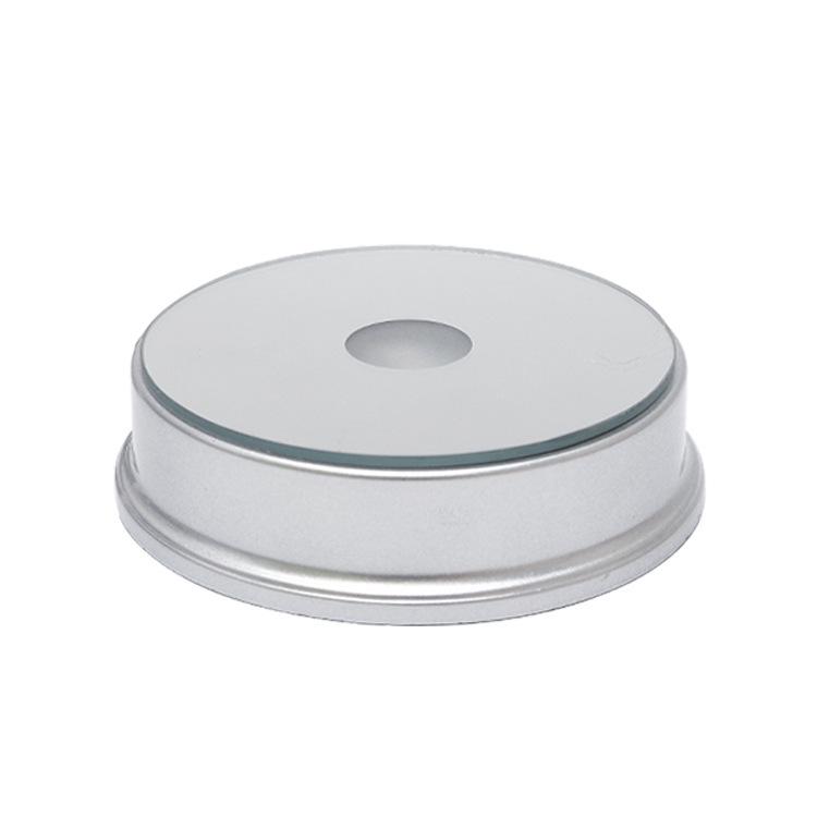 

3D Crystal LED Engraved Light Base for Wine and Glass Bottles Black - Colorful