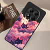 Phone Cover Case for Xiaomi Redmi Note 14 9 8 7 13 Pro Plus K40 K80 12 11 Pro 12C 13C 10 11S 14C 12S A4 A5 A1 A2 A3 Black Cat
