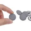 10pcs 20mm Fabric Cloth Covered Button Metal Shank Round Sewing Buttons for Diy Sewing Suits Dress Shirt Coat Clothing Decor