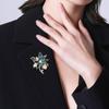1pc Fashion Flower Brooch for Women Men Eye-Catching Pin Accessory for Stage&Special Occasions Memorable Gift Item