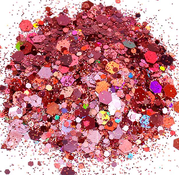 Multi-color Nail Sequins  Nail Art Flake Nail Glitter Paillette Mixed  Thin Shining 3D  Stickers Manicure Make up DIY