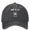 Junior H Sad Boys Ausgefallenes Musikgeschenk Baseballkappe Fitted Retro Damen Herren Trucker-Mütze Sonnenschutz Kpop Rock Baseballkappen Geschenkidee