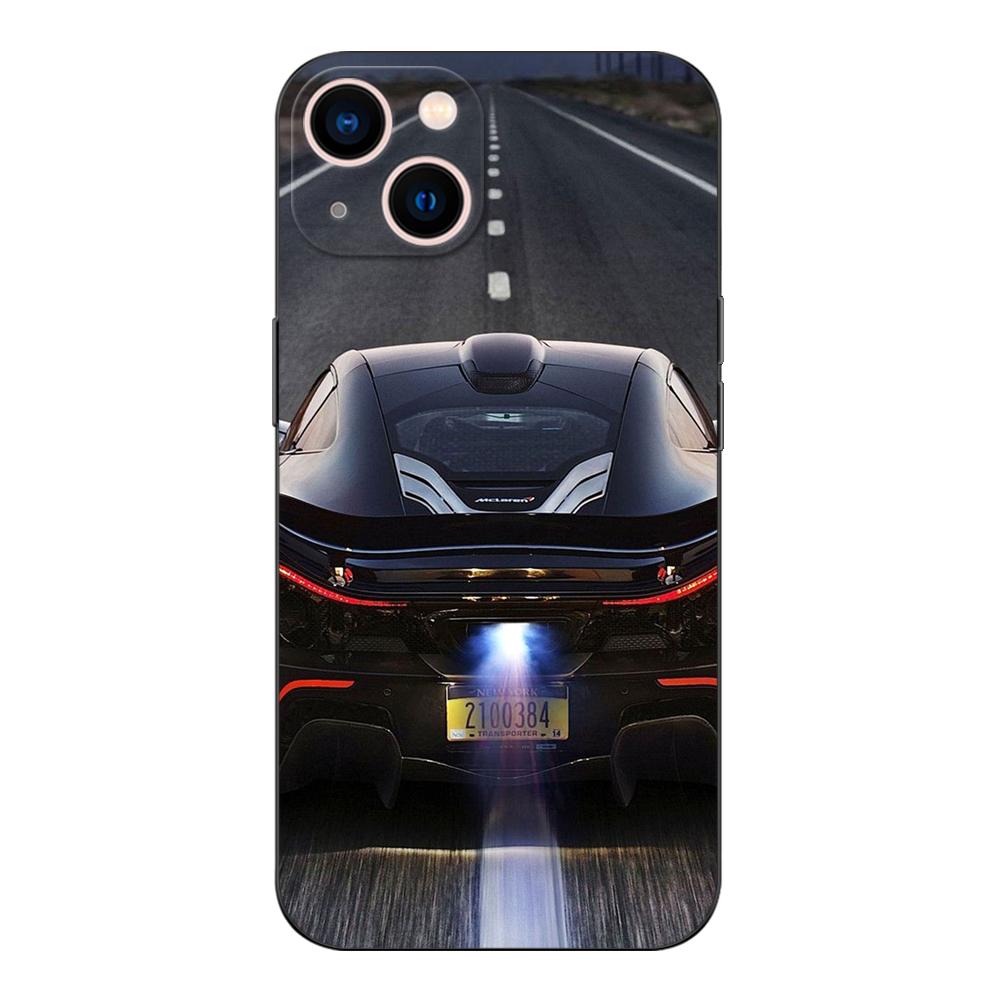 Black Tpu Case For Realme Q5 X XT X2 X3 Superzoom X50 V13 Q3i X7 PRO Ultra GT Master Edition Sports Cool Car Man