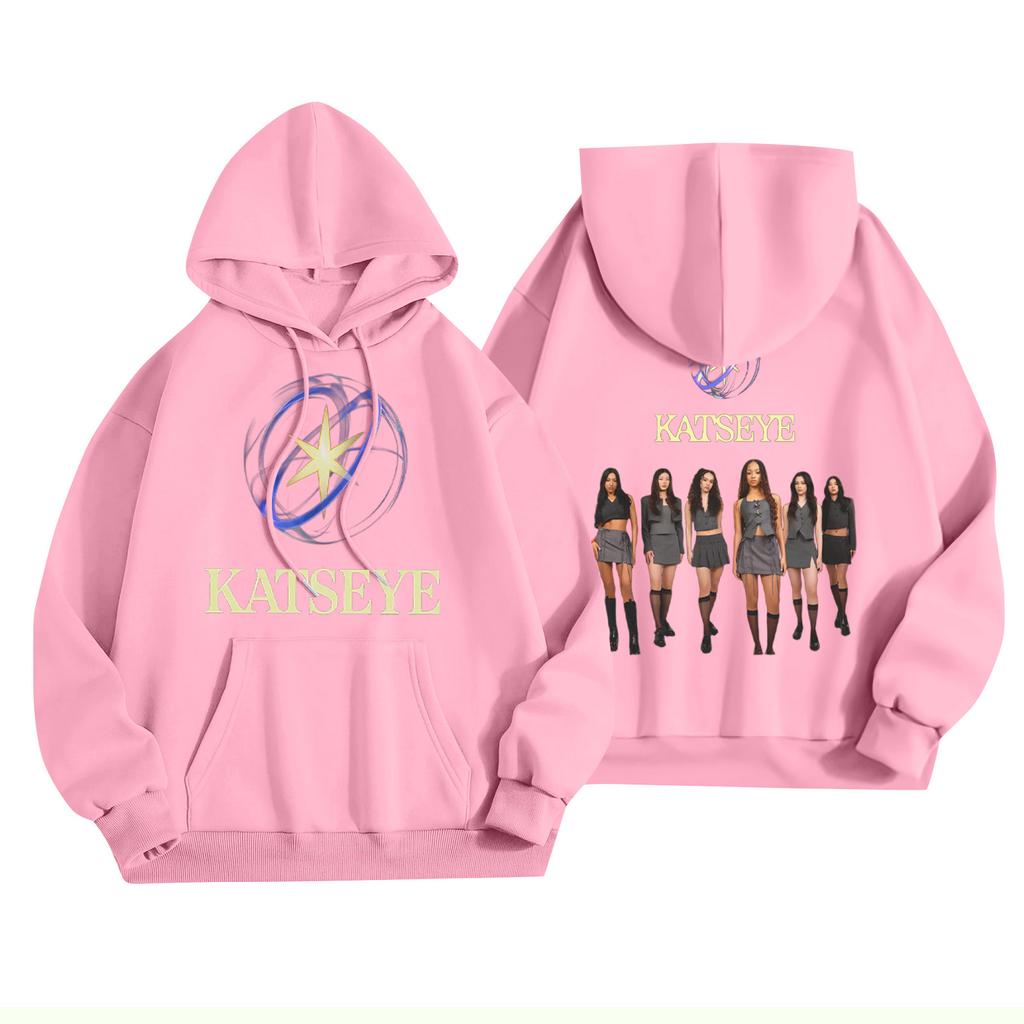 Unisex Fashion Lightweight Long Sleeve Pullover With Pockets Printed Hoodie