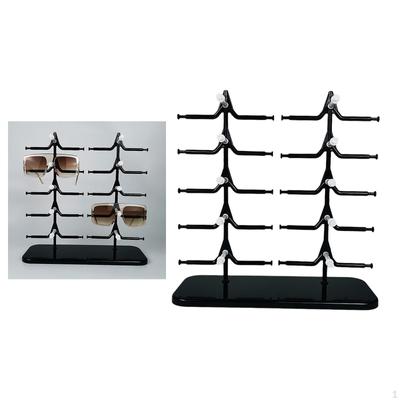 10 Pairs Brillen Display-ständer Sonnenbrille Rack Halter Brillen Zeigen Tablett