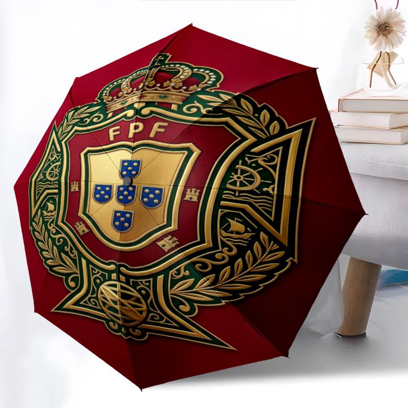 Portuguese Heritage Pride Folding umbrella travel durable printing travel Umbrella
