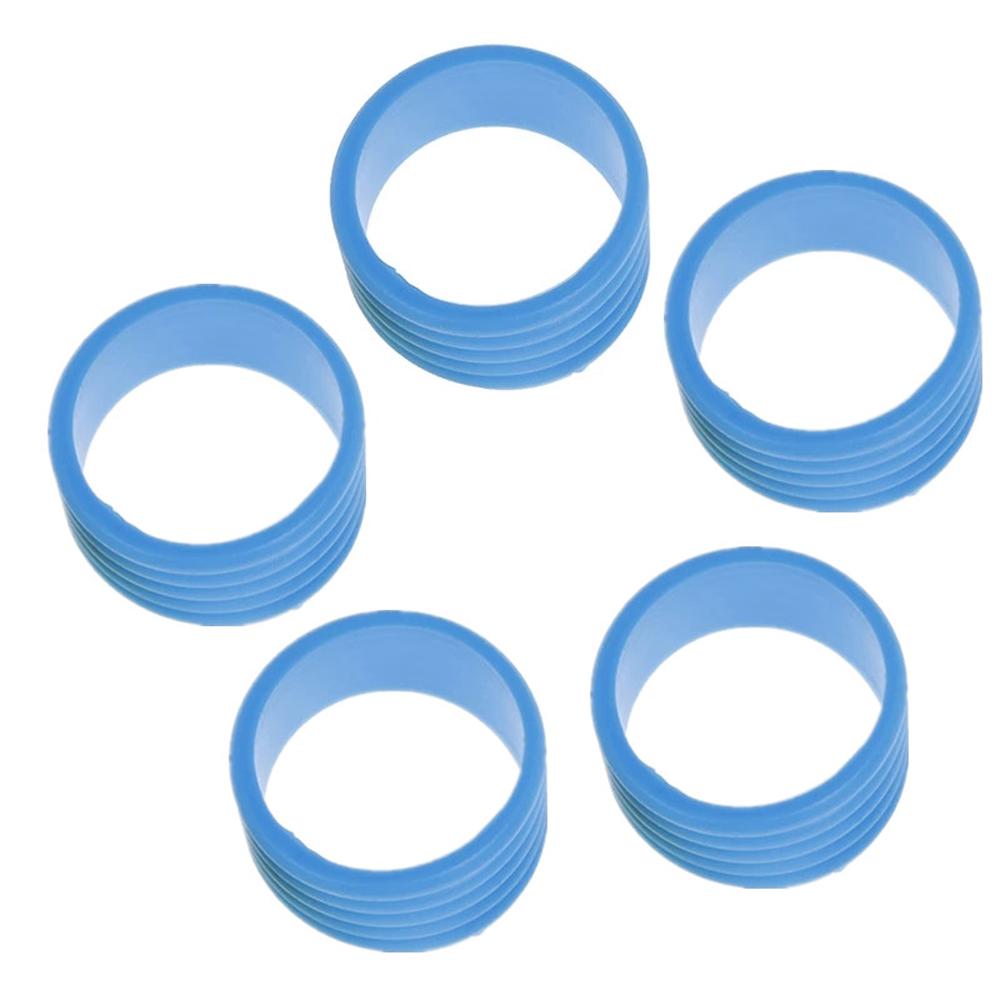 

Baseball Handle Grip Ring 5Pcs Tennis Handles Tennis Racquet Band Rubber Ring Badminton Racket синій