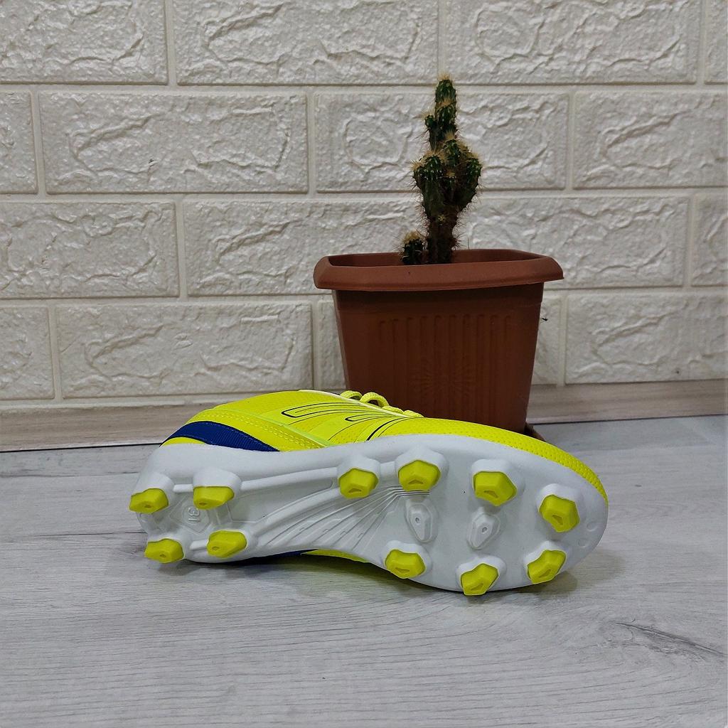 Jump 28843 Žluto-námořnicky modré turfy Dětské fotbalové boty