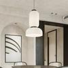 Japanese Simple LED Rice Paper Chandelier Living Room Dining Room Decorative Lamps Lighting Indoor Home
