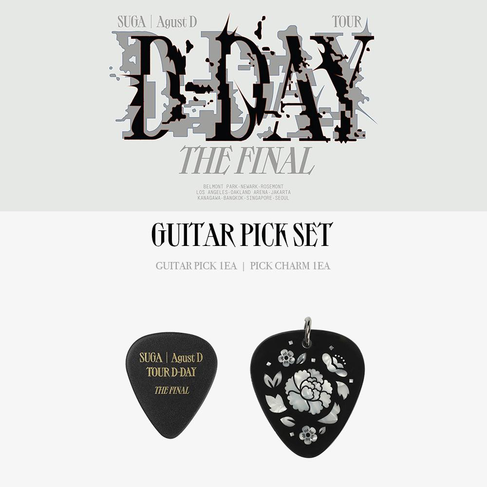Buy SUGA AgustD D-DAY TOUR THE FINAL Guitar Pick Set at