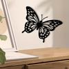 1pc Vintage Butterfly Iron Wall Art, Garden Fence Statue Mural, Spring Festival Decor, Weather Resistant Gift for Butterfly Lovers