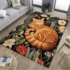 1Pc Animal Flowers Print Rug - Home Decoration Carpet For Living Room Bedroom Flooring Computer Chair Area Rug
