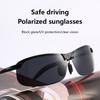 Polarized Night Vision Goggles Color Changing Sunglasses Driving Goggles Fishing Sunglasses Day and Night Dual-Use Glasses