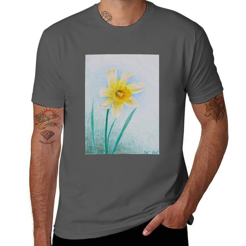 Daffodil Tshirt Moisture Wicking Athletic Tshirt