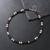 Collana Bohémienne con Perle di Guscio di Cocco Fatta a Mano Catena Geometrica da Uomo per Abbigliamento Casual