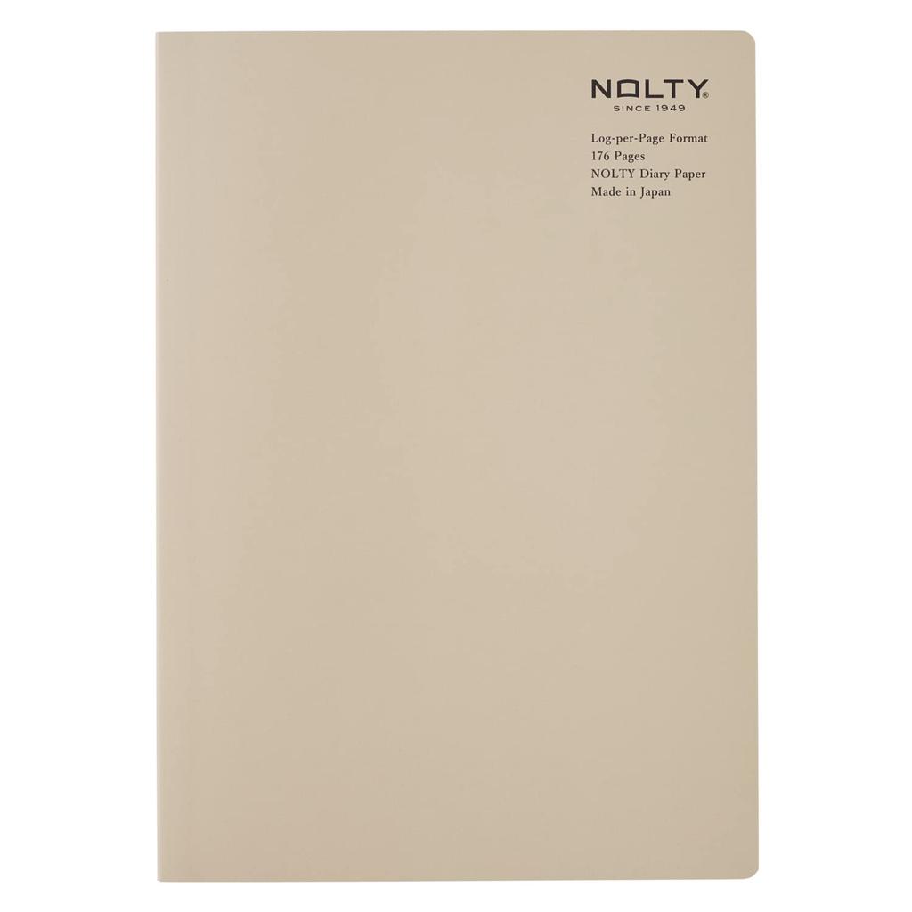 Japan Management Association Management Center NOLTY Notebook X Limex A5 Log Type Soil Beige NTL1214