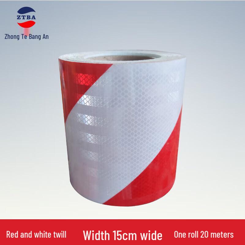 High-Visibility Micro-Prismatic Reflective Tape 15cm x 20m