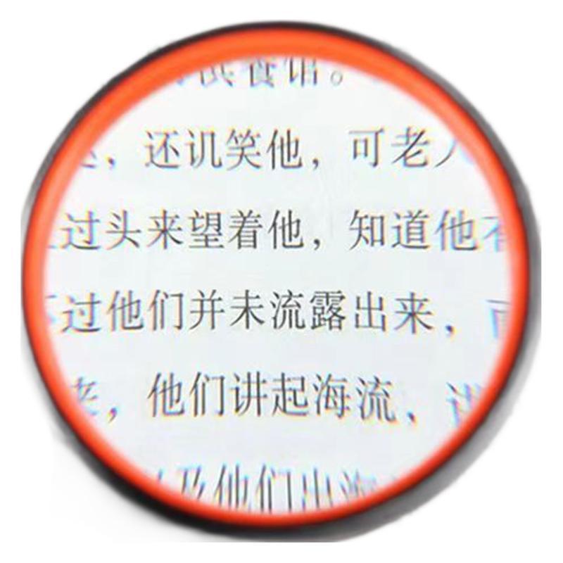 75mm Handheld Magnifying Glass 10x For Kids Seniors Non-Slip Reading Magnifier Lens For Classroom Science Nature Exploration