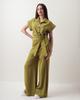 Women's Summer Suit Samsara 84521 38 Olive (shirt, Trousers)