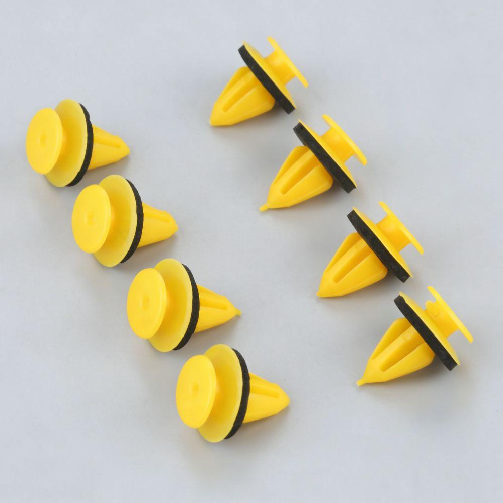 Plastic Material Plastic Clips 10mm Size Plastic Rivets Car Door Panel Clips Car Accessories