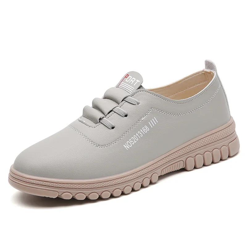 Women Soft Sole Non-Slip Moccasins Sneakers Ladies Soft Non-Slip Walking Shoes Fashion Lightweight Flats Slip-On Casual Shoes