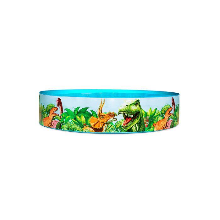 Piscine pentru copii - Bestway - Fill-N-Fun Dinosaur - 183 x 38 cm - Vinil - Albastru