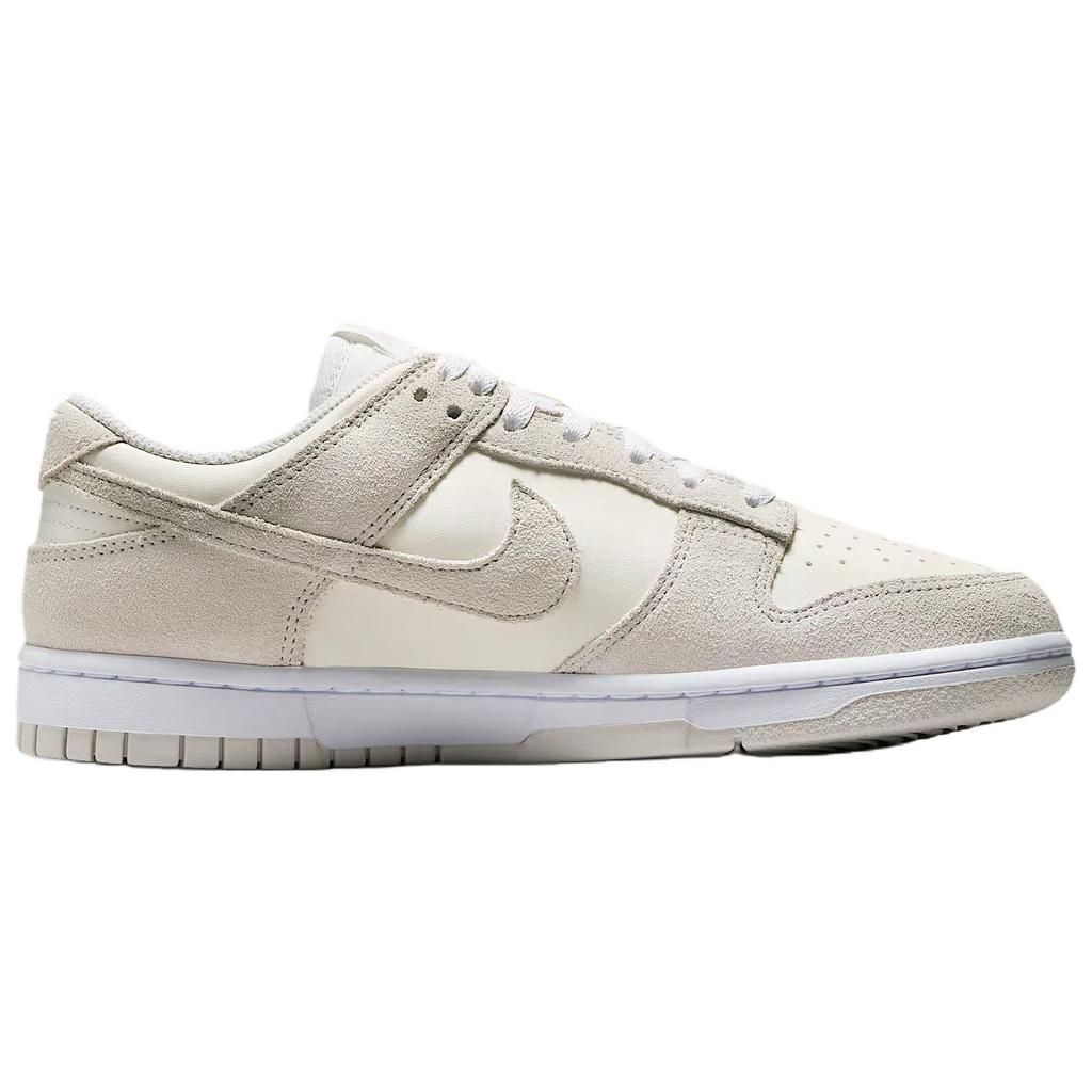 Nike Dunk Low SE Sail White Metallic Silver Men Sneakers Grey White-Metallic-Silver-Vast-Grey IO4244105