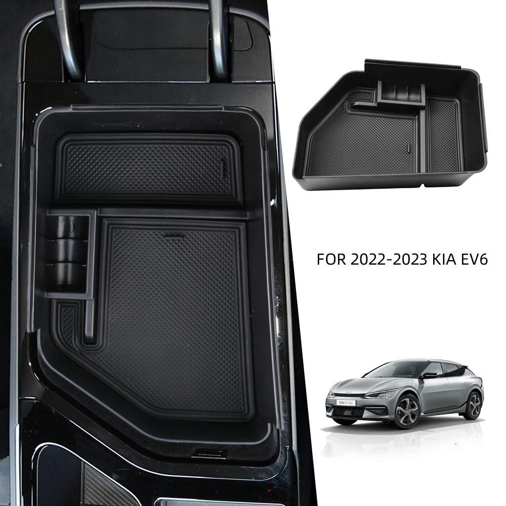 Armrest Storage Box For KIA EV6 2021 2022 2023 LHD Auto Central Console Holder Interior Organizer Glove Tray Car Accessories
