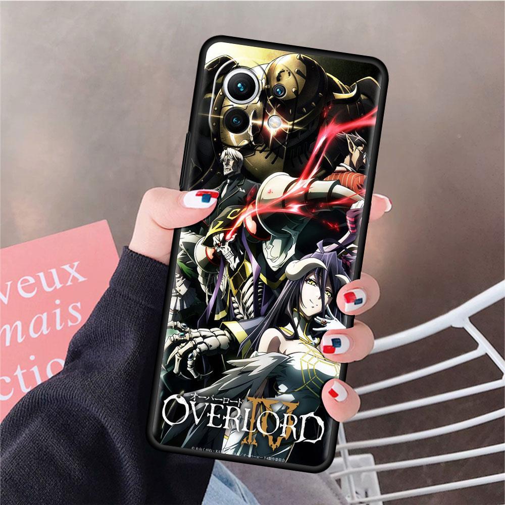 Overlord Schädel Anime Weiche Silikon Fall Für Xiaomi Mi 11 Lite 5G NE 11T Pro 12S Ultra 12 Hinweis 10 10T 9T Telefon Abdeckung Stoßstange Funda