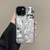 Anime Character Combination Laser Phone Case for iPhone 13 12 Mini 11 Pro Max 16 15 14 Pro Max Plus Shockproof Back Cover Fundas