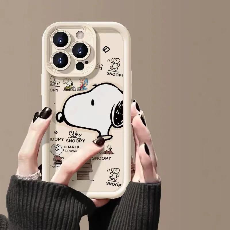 Trendy Snoopy iPhone 17/16 Pro Max/15 Pro/14/13 Case