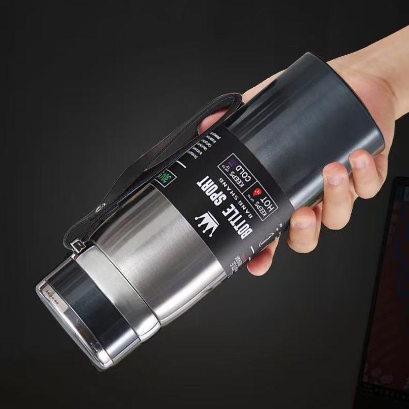 1Pc Thermal Water Bottle Keep Cold and Hot Water Bottle Thermos for Water Tea Coffee Vacuum Flasks Stainless Steel Thermos Bottle
