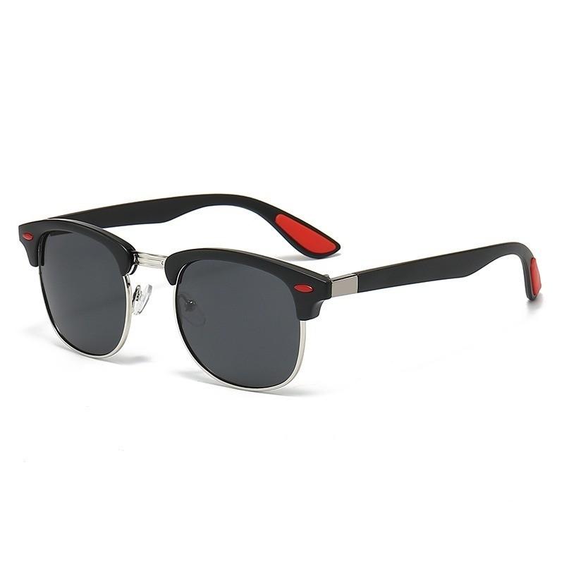 Fashion Trendy Men's High-end Sunglasses Anti-glare Toad Mirrors Driver Driving Polarized Sunglasses