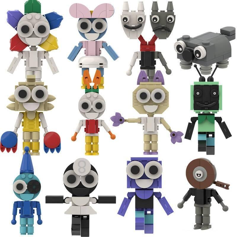 Roblox Dandys World Building Blocks Action Figure Toy Game Gifts Peripheral