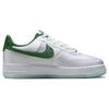 New Nike Air Force 1 Low '07 Satin White Pine Green Women's DX6541-101