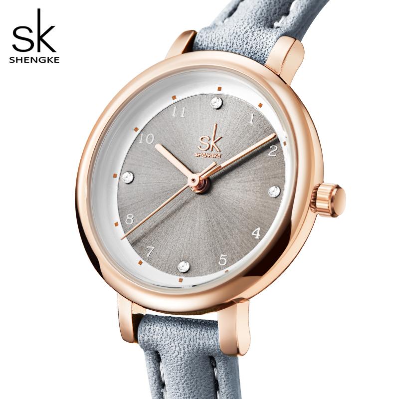 SHENGKE Casual Women's Watches Top Brand Ladies Watch Women Quartz Wrist Watch Best Gifts Clock for Wife,Family,Friend