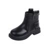 2024 New Kids Shoes Boots for Girl Round-toe Non-slip Toddlers Causal Boots Thick Bottom Versatile Children Ankle Boots Fashion