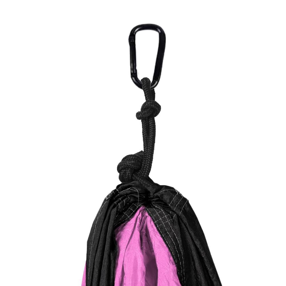 Garden tourist hammock for two people, large, xxl, compact, survival set